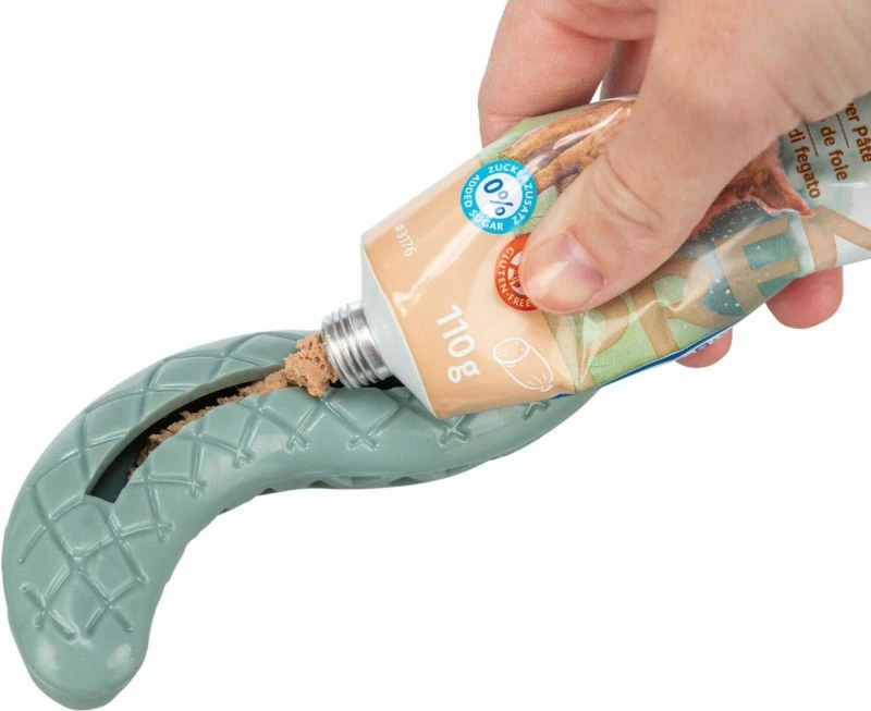 Lodër për qen TRIXIE Treat Hose, e gjelbër, 27 cm