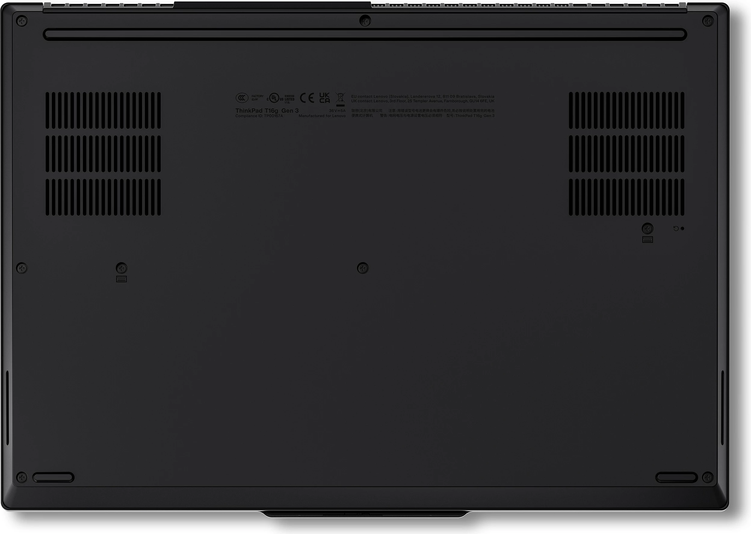 Laptop Lenovo ThinkPad T16g Gen 3, Intel Core Ultra 9, 64GB RAM Memorje, 1TB SSD, 16" 1920x1200, NVIDIA GeForce RTX 5080 16GB, Windows 11 Pro