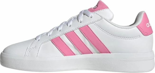 Atlete fëmijë adidas Grand Court 3.0 HP3528, të bardha dhe rozë