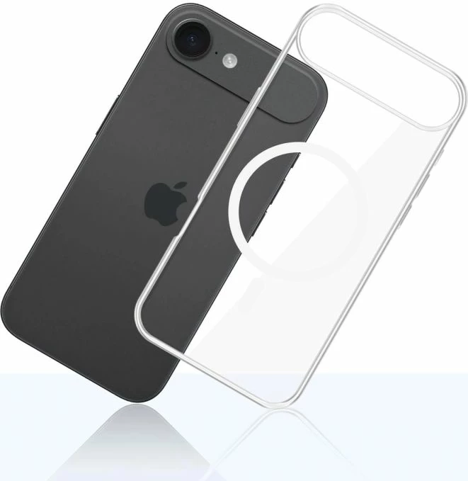 Kllapë telefoni 3mk Clear MagCase për iPhone 17 Air, transparente