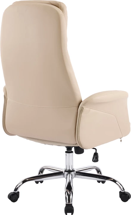 Karrige drejtorie për zyre, ngjyrë bezhë, Derjio, 68x66x115-125cm