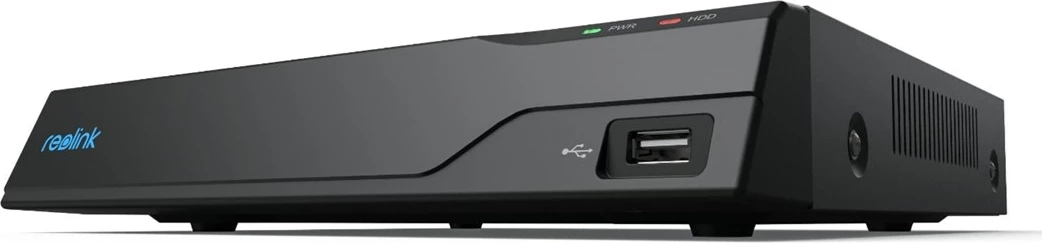 NVR Reolink NVS8, 8-Kanal, PoE, 2TB, e zezë