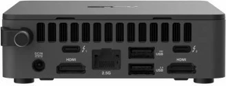 Mini PC ASUS NUC 90AS0031-M00050, Intel Core i3-1315U, 8 GB RAM, 512 GB SSD, Black