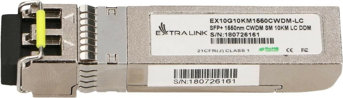 Modul SFP+ Extralink EX.13698, 10G, 1550nm, single-mode, 10km