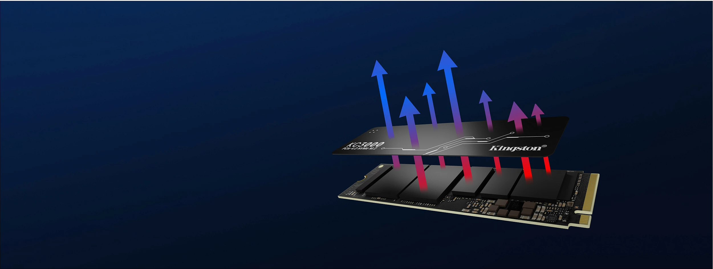 SSD Kingston KC3000, 2.05 TB, M.2, 7000 MB/s