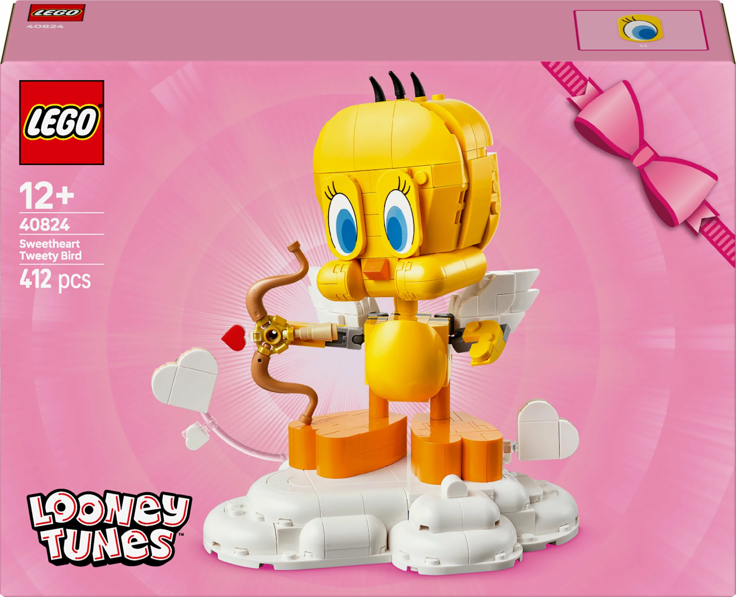 Set LEGO Exclusive Cute Canary Tweety 40824, 412 copë