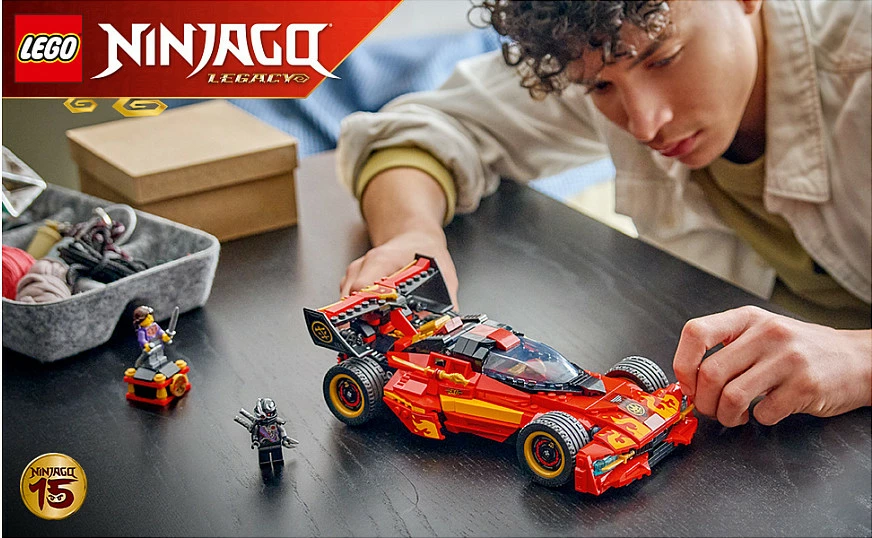 Set ndërtimi LEGO NINJAGO Legacy 71867 X-1 Ninja Supercar (15-vjetori), 691 copë, shumëngjyrësh