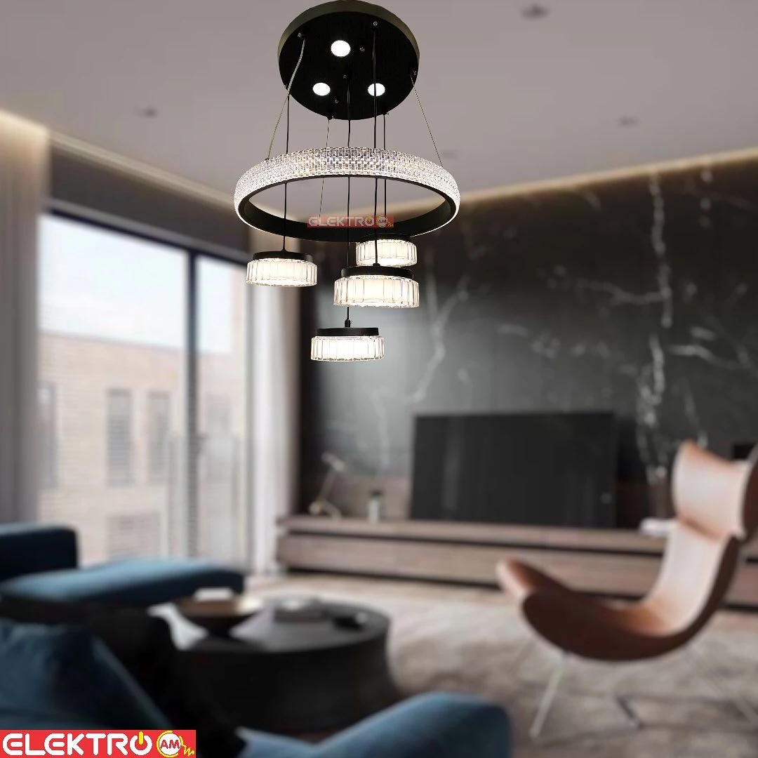 Abazhur LED i varur H01-BK