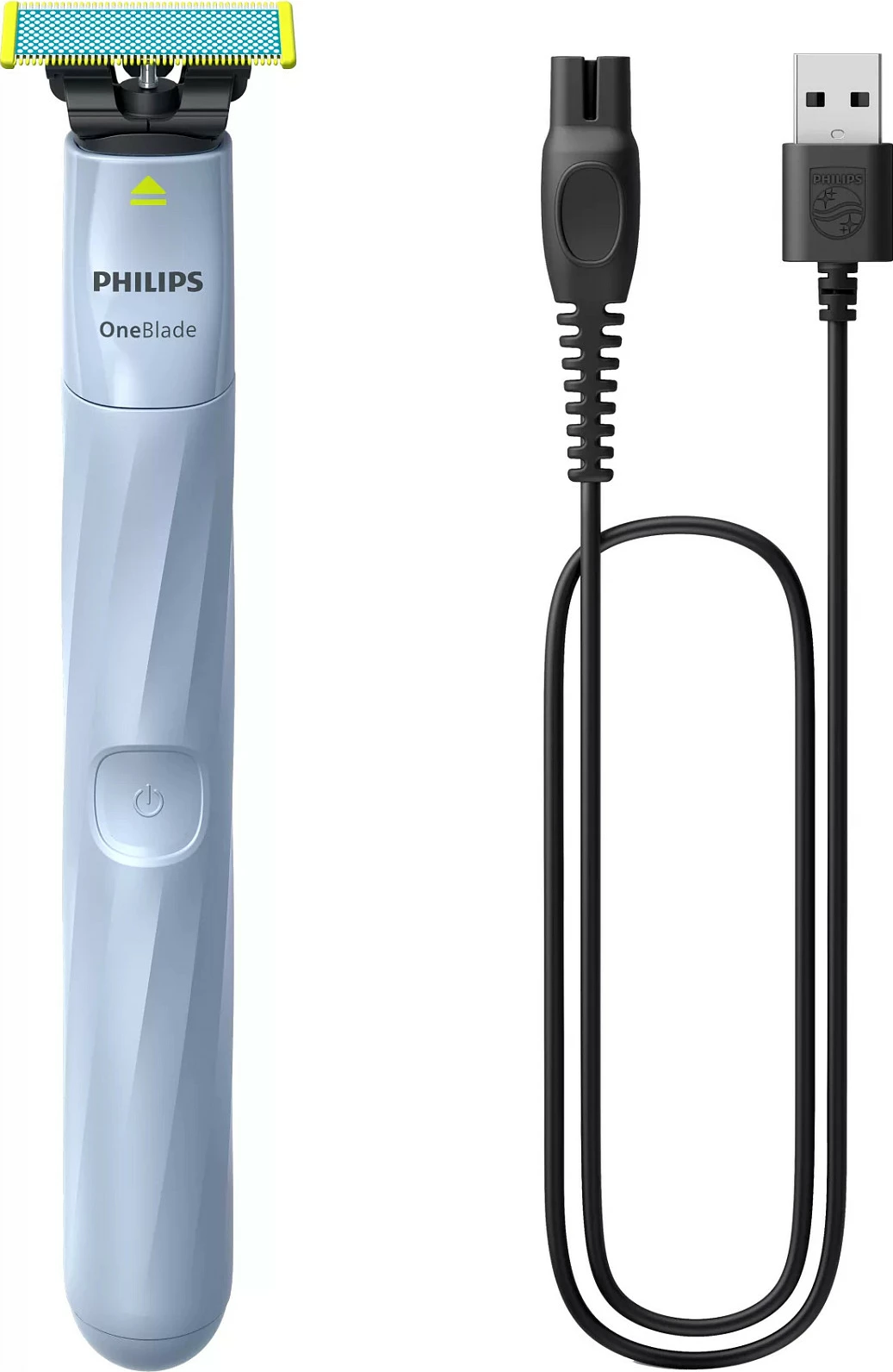 Makinë rroje Philips OneBlade QP1324/20, rikarikueshme, USB, blu