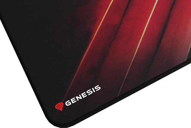 Mauspad Genesis Carbon 500 Maxi Flash G2, i zi / i kuq