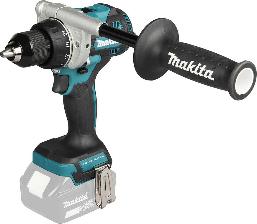Bormashinë/vidhosëse me bateri Makita DDF492Z, 18V Li-Ion, brushless, mandrinë 13mm, blu/zezë