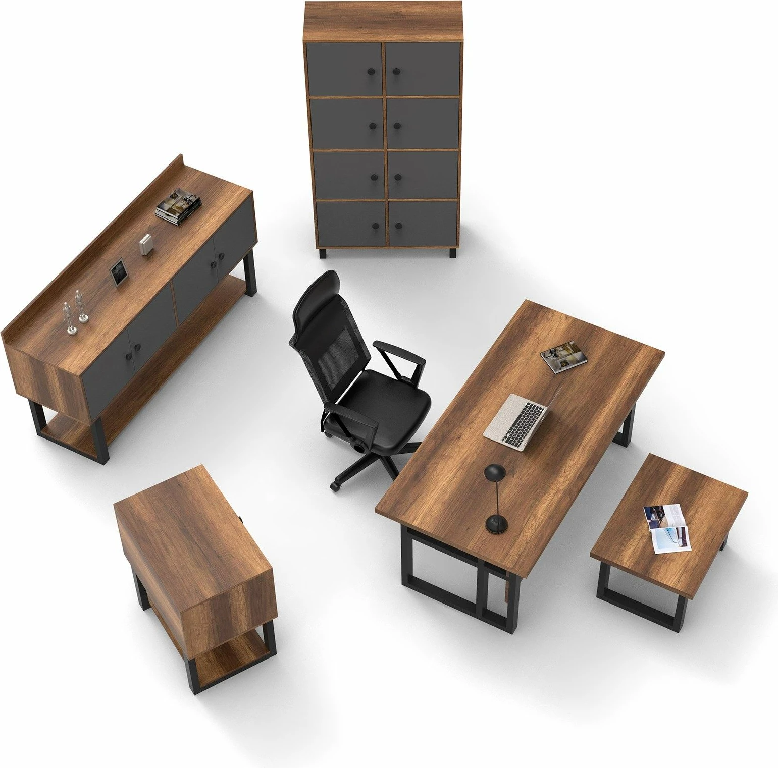 Set mobiljesh për zyre Skye Decor, Mn11-Ba