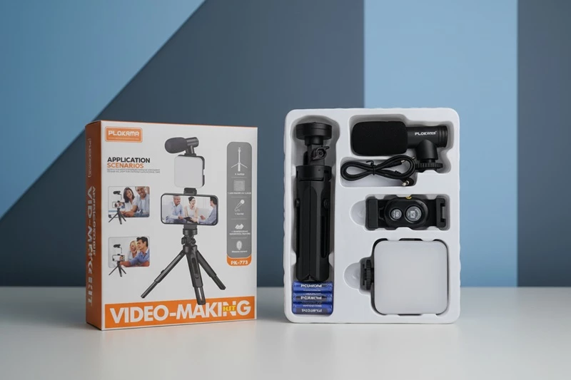 Kit për krijim video me tripod PK-772