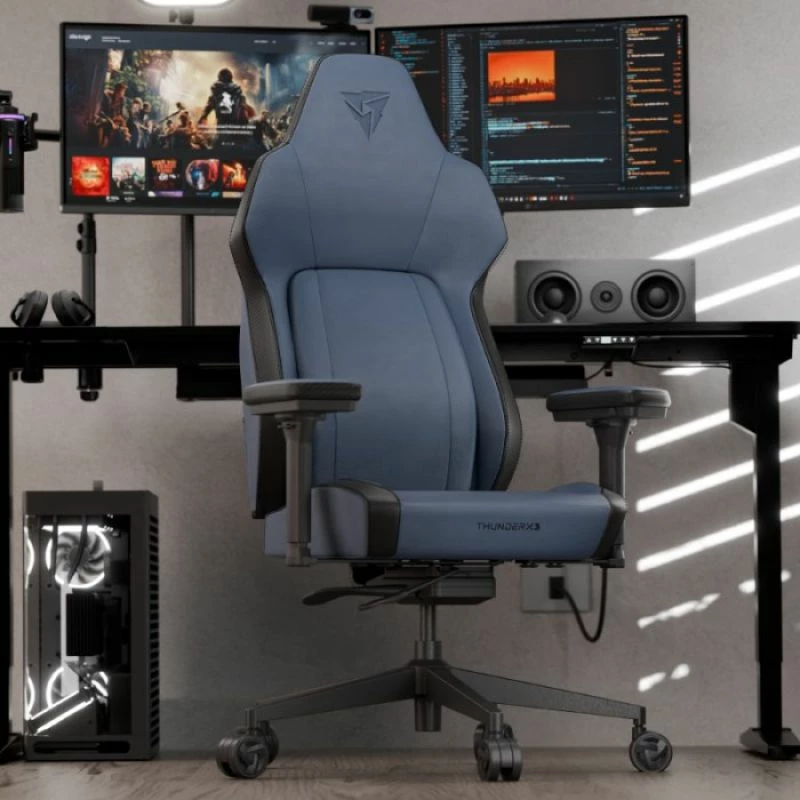 Tavolinë gaming ThunderX3 CORE Smart Ergonomic, blu