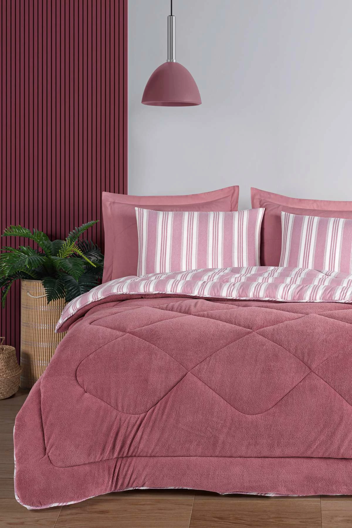 Set gjumi njësh, L'essentiel, Soft Line, ngjyrë e kuqe e thellë