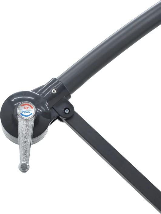 Ombrellë me bazë Jiopel, një copë, alumini-pëlhurë, bezhë-gri, D3m