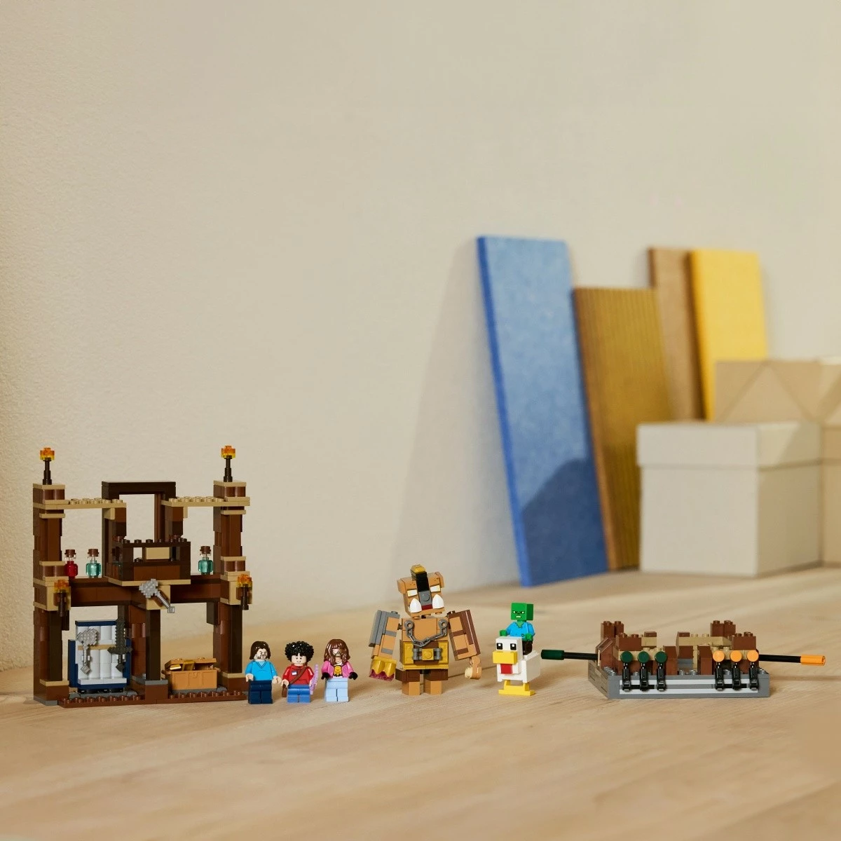 Set LEGO Minecraft 21272 Ring at the Forest Manor, 491 pjesë