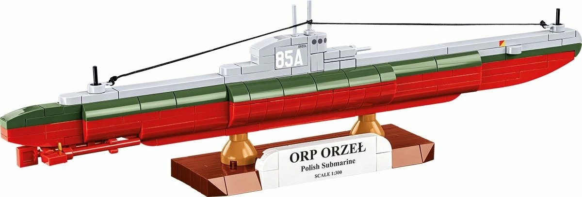 Set blloqesh ndërtimi Cobi ORP Orzeł COBI-4855, 193 copë, 1:300, 7+