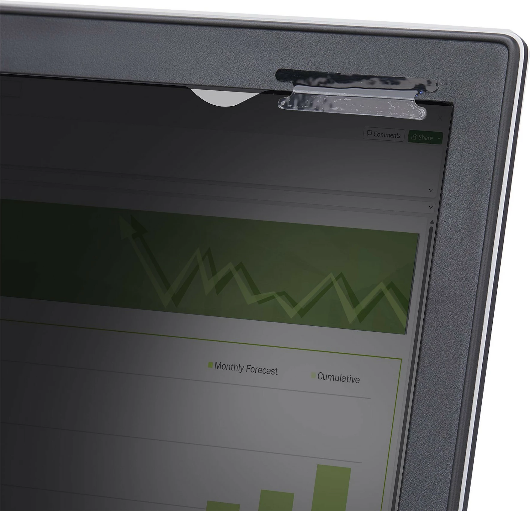 Filtri privatësie për ekran laptopi StarTech 16" 16:10, flip-up, anti-shkëlqim, touch, reduktim drite blu 51%, i zi