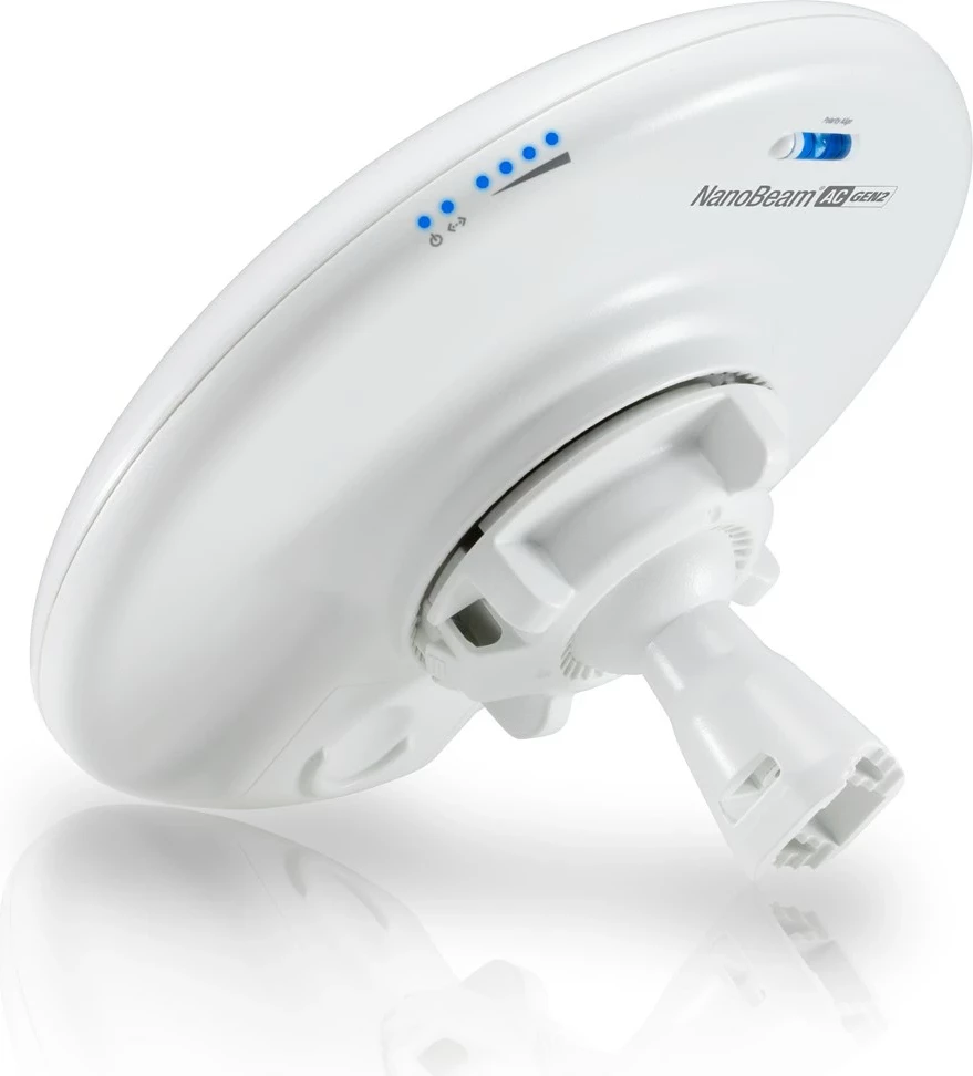 Ubiquiti NanoBeam 5AC Gen 2, Network bridge, 450 Mbit/s, Bardhë