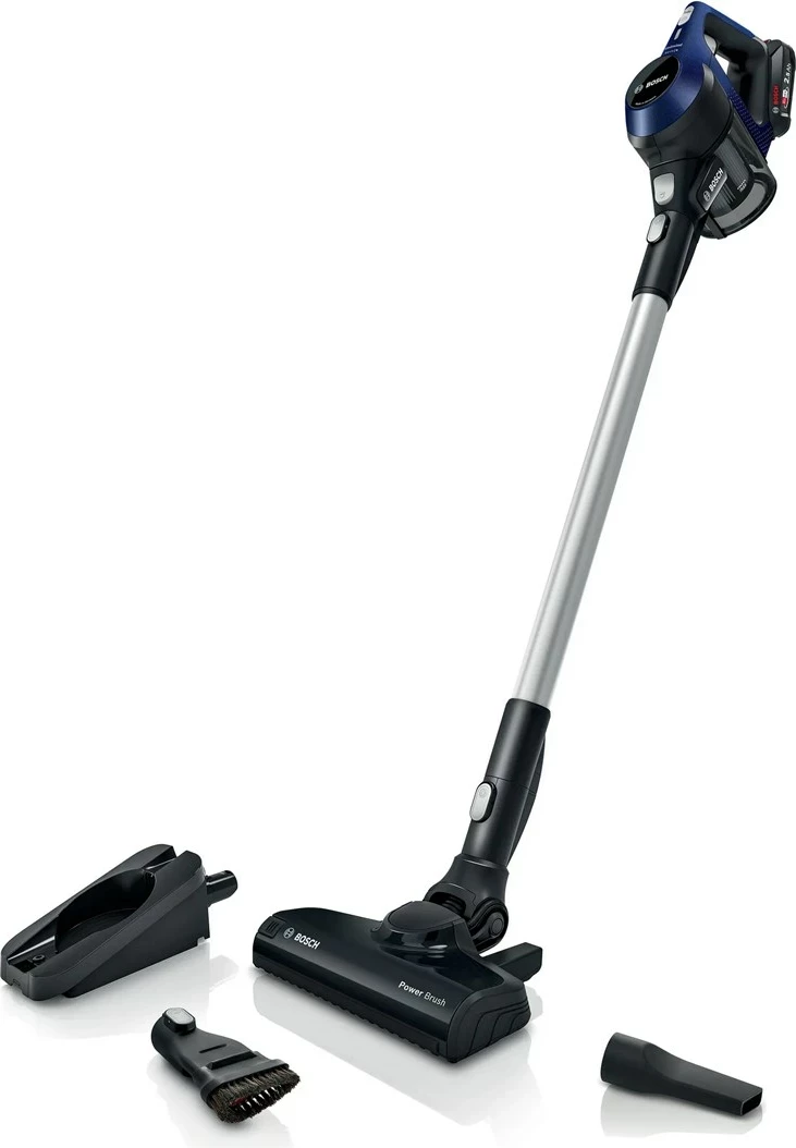 Fshesë elektrike Bosch Serie 6 BCS611P4A, pa kabllo, 0.3 L, e zezë