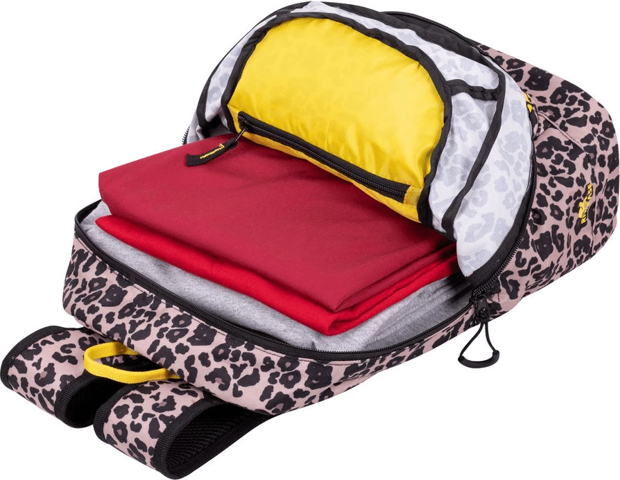 Çantë shpine RIVACASE 5421 Erebus 14L waterproof për laptop/tablet deri 10.1\", Leopard