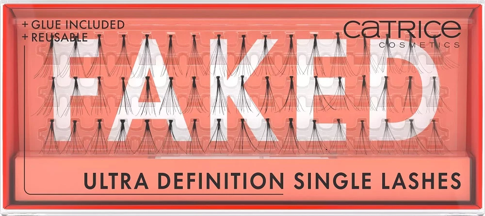 Qerpikë artificialë individualë Catrice Ultra Definition për femra, të zinj, 51 copë