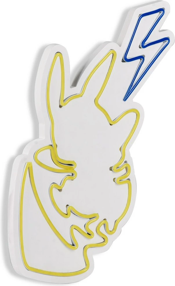 Dritë dekorative LED plastike, Pikachu, e verdhë dhe blu