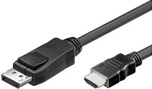 Kabllo GoodConnections HDMI–DisplayPort 5 m, e zezë