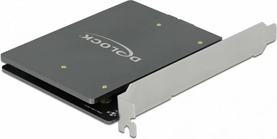 Kartelë zgjerimi PCIe DeLOCK 90432, 2x M.2 SATA (B-Key), PCIe 3.0, e zezë