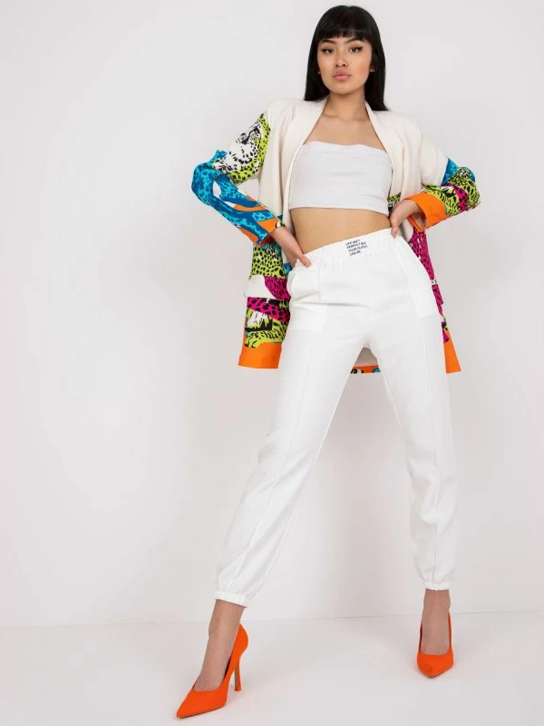 Pantallona Italy Moda, të bardha [Madhësia: M]