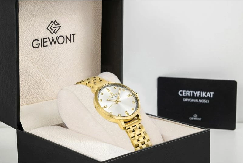 Orë dore femra Giewont GW7370-B2, gold silver