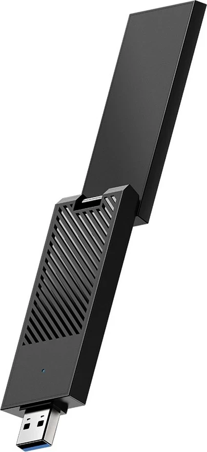 Kartë rrjeti wireless USB CUDY WU6500, 2x2 antena, e zezë