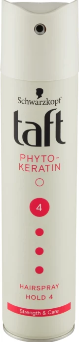 Sprej për flokë Taft Keratin 4, 250 ml