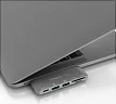 Adapter/Hub USB-C TerraTec Connect C7, 2x USB-A + USB-C PD, lexues kartelash, gri