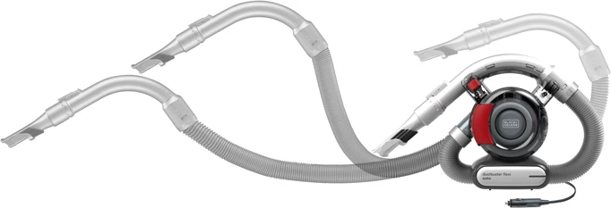 Fshesë me korrent dore Black&Decker Flexi PD1200AV, 12 V, 560 ml, 5 m kabllo, me aksesorë, gri
