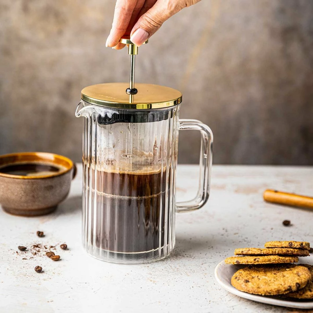 French press Klausberg KB-7759 600ml transparente/e artë