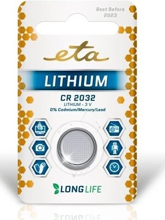 Bateri Eta Lithium CR2032
