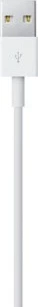 Kabllo Apple Lightning në USB, 0.5m, Bardhë