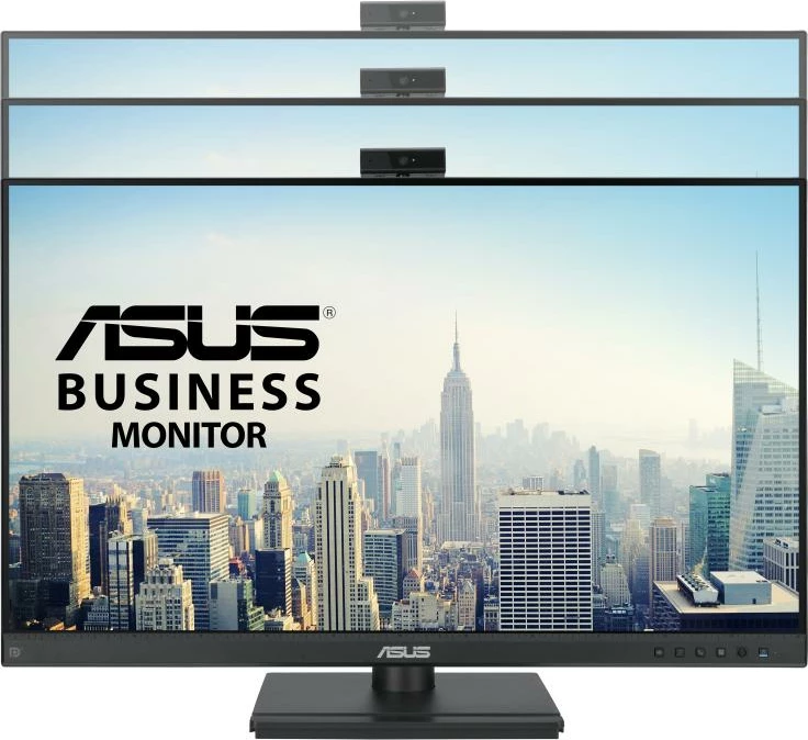 Monitor, ASUS, BE279QFK 90LM04P1-B04370, 23.8" Full HD 100 Hz IPS, webcam FHD me mikrofon e altoparlantë, VESA 100x100, e zezë