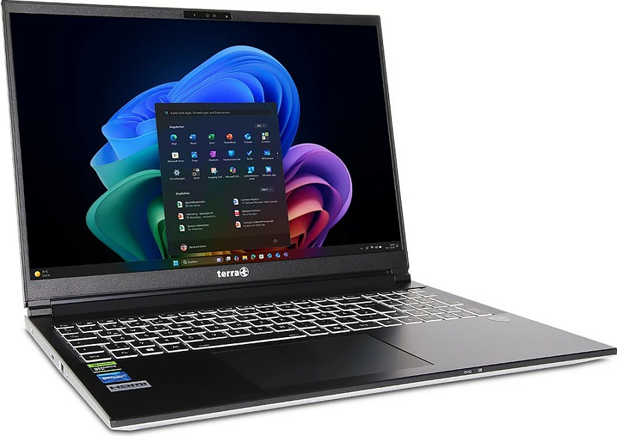 Laptop gamer Terra Mobile Gamer Elite 3A R7-Ai350, 16", RTX 5060 8GB, W11 Pro, Copilot+ PC, gri