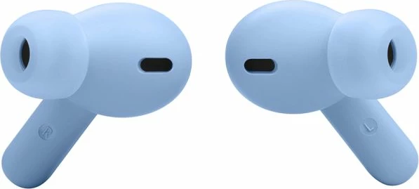 Kufje TWS JBL Vibe Beam, Bluetooth 5.2, 32 orë bateri, IP54, me mikrofon, kaltër