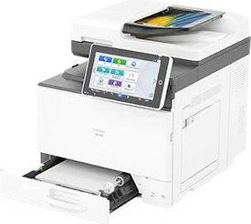 Multifunksional Ricoh IM C300, laser, ngjyra, A4, ekran me prekje, i bardhë/zi