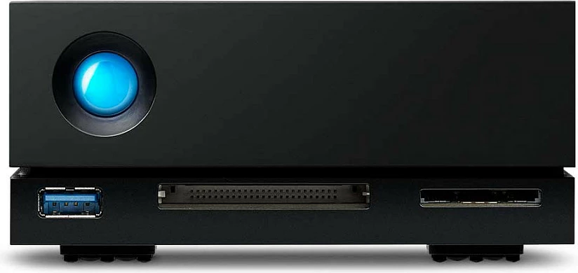 Hard disk i jashtëm LaCie 1big Dock, 8TB, Thunderbolt 3, 3.5" 7200RPM, i zi