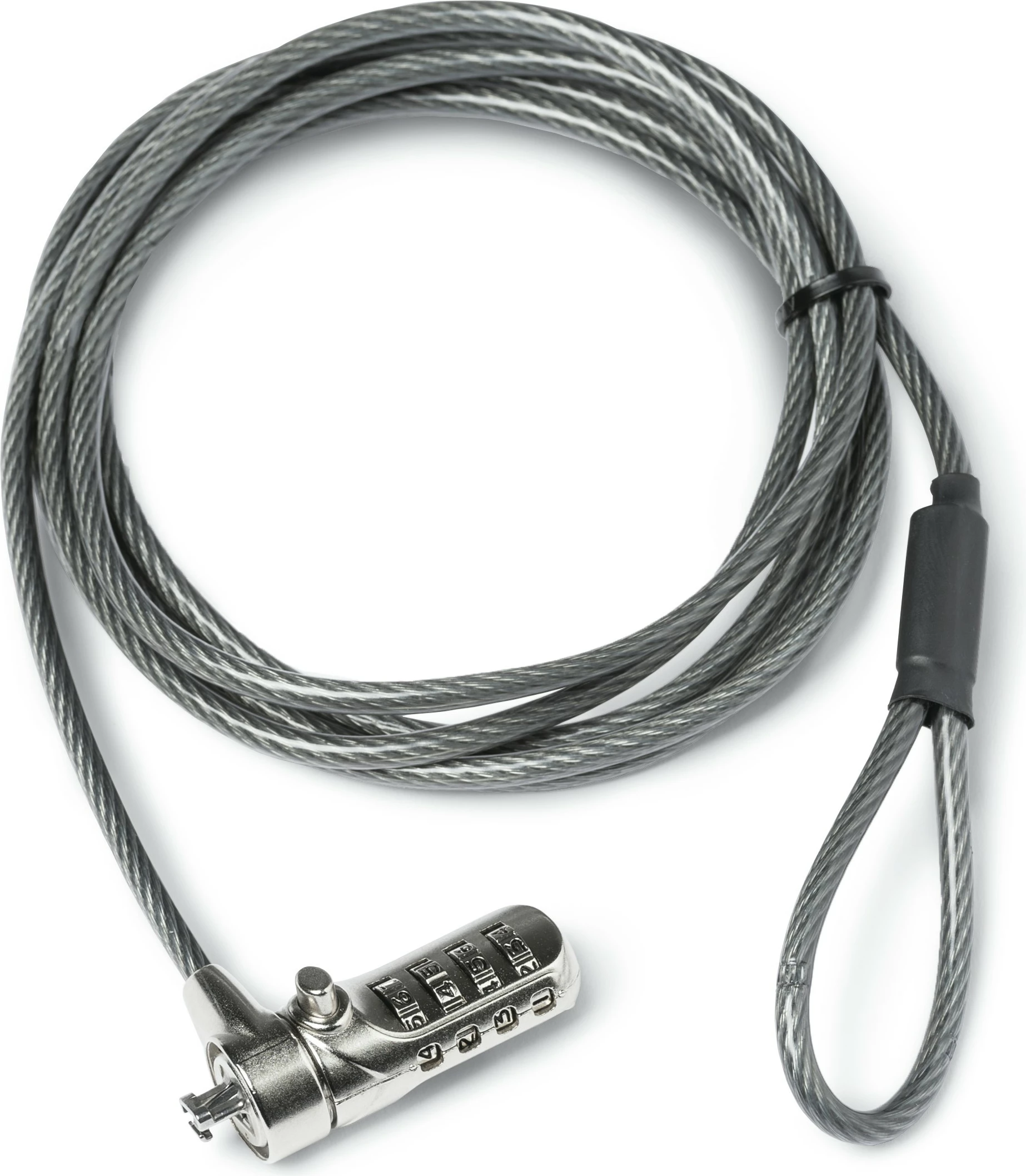 Kabllo sigurie DICOTA Security Cable T-Lock, kombinim, slot 3x7mm