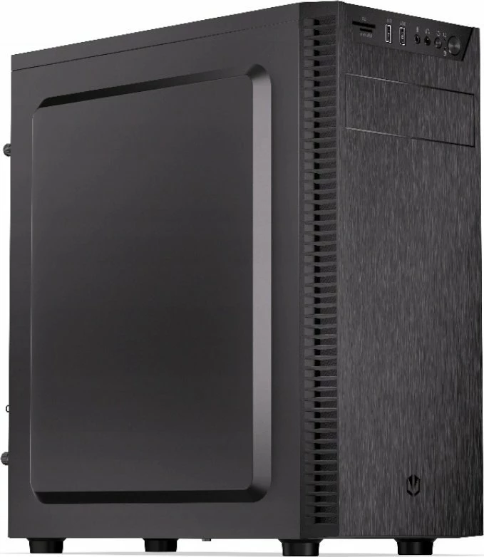 Kasë Endorfy Armis 100 Solid EY2A015, Midi Tower ATX, pa dritare, pa furnizim rryme, 2x USB 3.0, e zezë