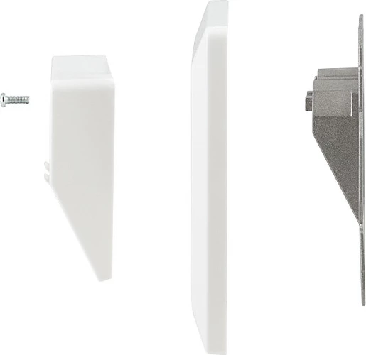 Pllakë muri Keystone LogiLink UP/50, 2 module, e bardhë