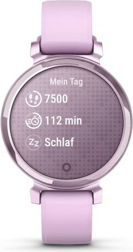 Smartwatch Garmin Lily 2, ekran me prekje, GPS, 5 ditë bateri, rrip silikoni rozë