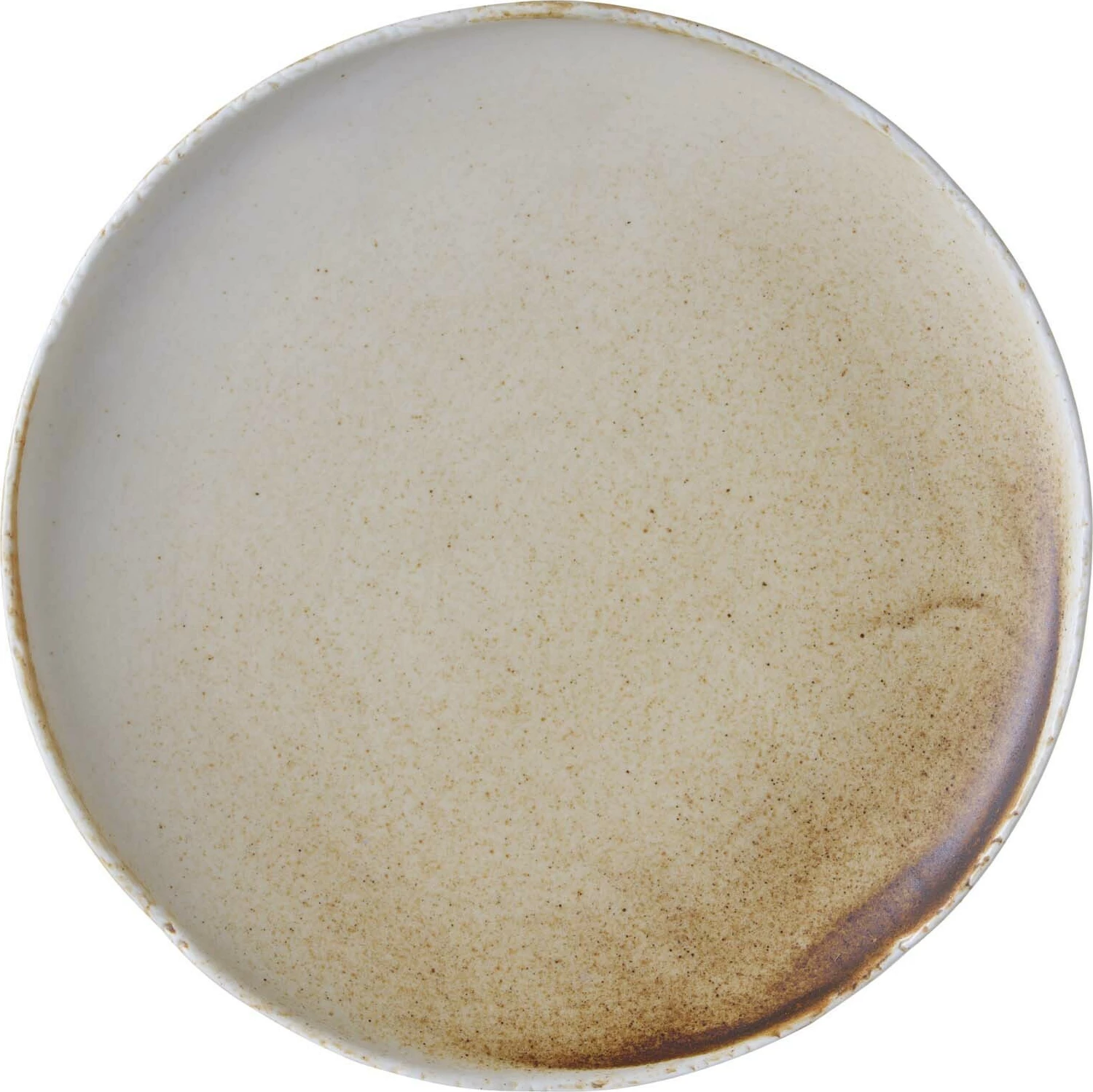 Pjatë e sheshtë Fine Dine Constancy Ø210 mm, kafe, set 3 copë