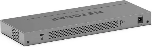 Switch NETGEAR Easy Smart GS116EPP, 16-port Gigabit PoE+ 231W, metal, desktop/mur, gri